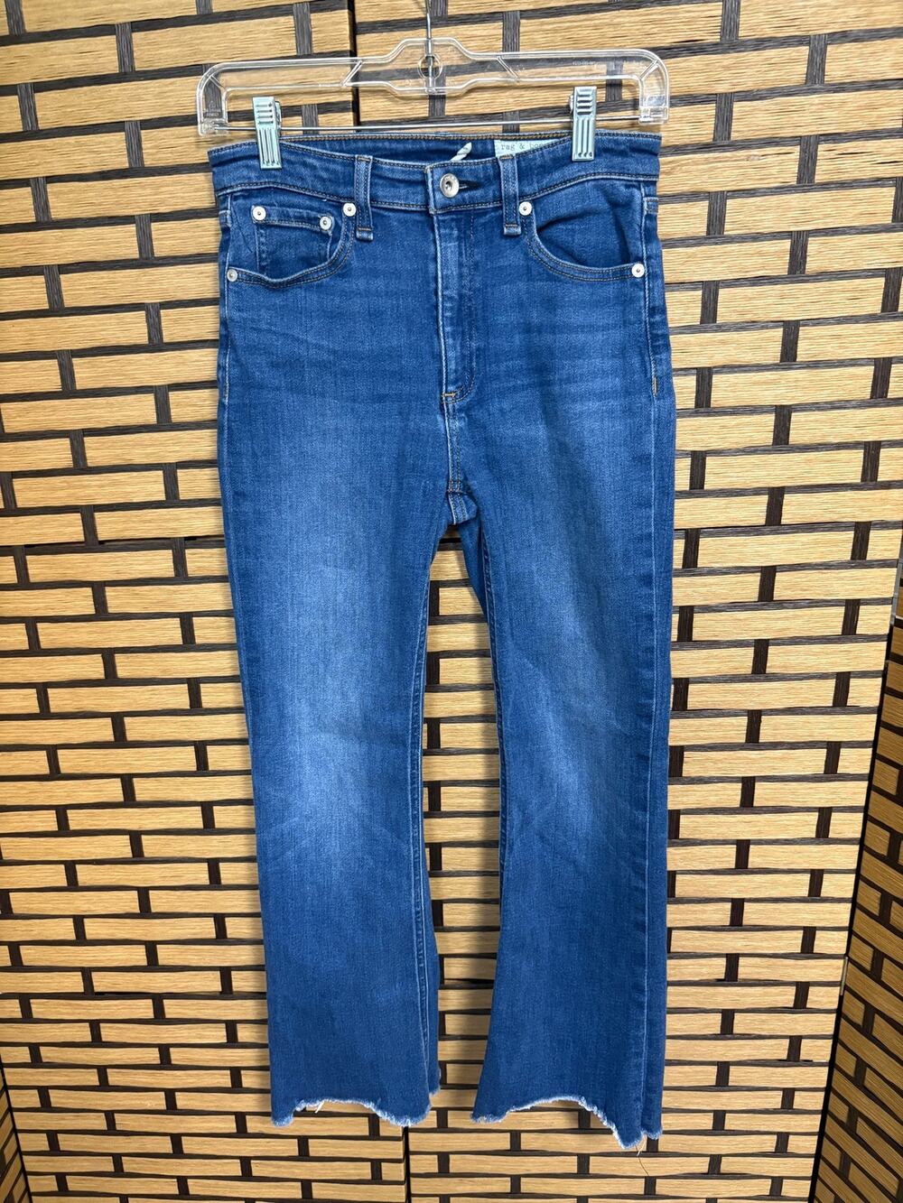 Rag‎ & Bone Nina High Rise Flare Ankle Jeans Size 26